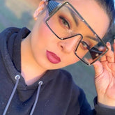 Oversized Retro Sunglasses